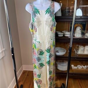 Corey Lynn Calter Women’s Sleeveless Floral Jumpsuit Size 6 – Made in USA